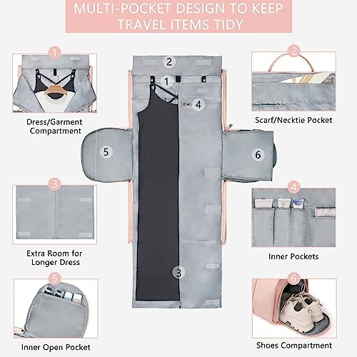 BOLOSTA Garment Bags Review Best Convertible Travel Duffle with Shoe Compartment BOLOSTA Garment Bags Review Best Convertible Travel Duffle with Shoe Compartment