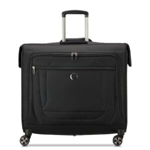 DELSEY PARIS Helium DLX Garment Bag with Spinner Wheels, Black DELSEY PARIS Helium DLX Garment Bag with Spinner Wheels, Black