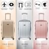 Detailed review of the best womens luggage set Kensie Alma Rose Gold Carry-On Detailed review of the best womens luggage set Kensie Alma Rose Gold Carry-On
