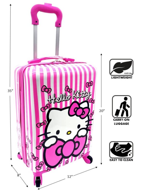 Fast Forward 20 kids luggage review Lightweight durable carry-on spinner suitcase