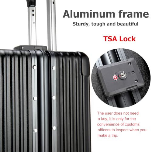 Feilario 20in Aluminium Frame Carry-On Luggage Review with USB Port and TSA Lock Feilario 20in Aluminium Frame Carry-On Luggage Review with USB Port and TSA Lock