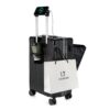 feilario 20in Aluminium Frame Hardside Spinner Wheel Luggage, Built-In TSA lock Carry on Suitcase, with Cup Holder & USB Port & Phone Holder feilario 20in Aluminium Frame Hardside Spinner Wheel Luggage, Built-In TSA lock Carry on Suitcase, with Cup Holder & USB Port & Phone Holder