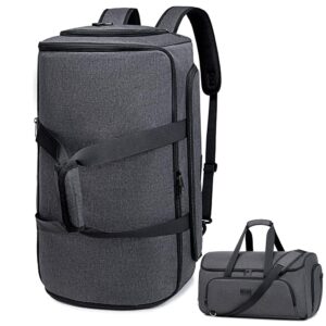 Garment Bags for Travel, Convertible Garment Duffle Bag for Men Women, Carry On Garment Bag Backpack, 4 in 1 Travel Suit Bag with Shoe Compartment, Large Weekender Bag Garment Bags for Travel, Convertible Garment Duffle Bag for Men Women, Carry On Garment Bag Backpack, 4 in 1 Travel Suit Bag with Shoe Compartment, Large Weekender Bag