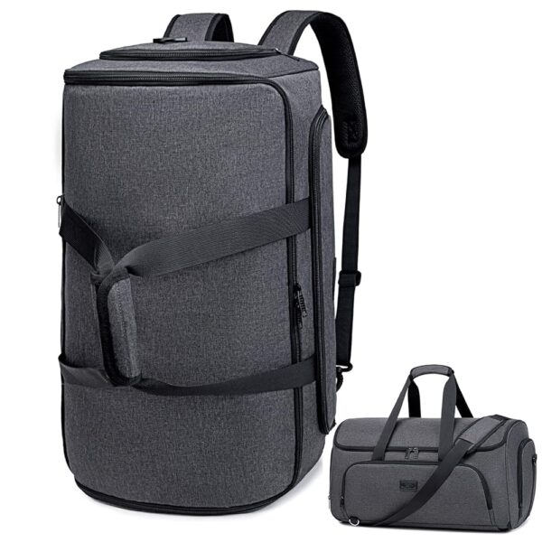Garment Bags for Travel, Convertible Garment Duffle Bag for Men Women, Carry On Garment Bag Backpack, 4 in 1 Travel Suit Bag with Shoe Compartment, Large Weekender Bag Garment Bags for Travel, Convertible Garment Duffle Bag for Men Women, Carry On Garment Bag Backpack, 4 in 1 Travel Suit Bag with Shoe Compartment, Large Weekender Bag