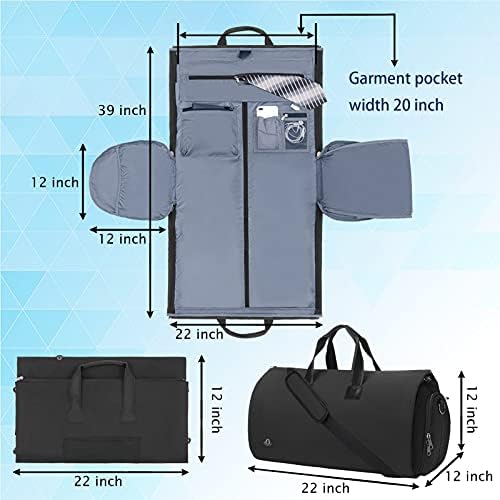 Garment Duffle Bags Review by Bagsby Convertible Carry On with Shoes Compartment Garment Duffle Bags Review by Bagsby Convertible Carry On with Shoes Compartment