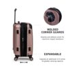 Kenneth Cole Reaction Carry-On Luggage Review Lightweight Spinner with Expansion Kenneth Cole Reaction Carry-On Luggage Review Lightweight Spinner with Expansion