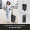 Kenneth Cole Reaction Diamond Tower Luggage Review Lightweight Durable Expandable Spinner Suitcase