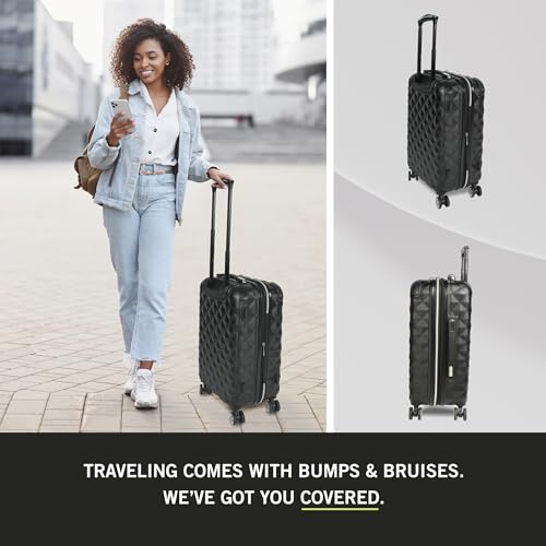 Kenneth Cole Reaction Diamond Tower Luggage Review Lightweight Durable Expandable Spinner Suitcase