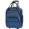 KROSER Carry On Underseat Multi-functional, 16-inch Underseater Lightweight Overnight Suitcase for Women, Haze Blue KROSER Carry On Underseat Multi-functional, 16-inch Underseater Lightweight Overnight Suitcase for Women, Haze Blue