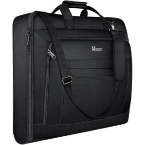 Mancro Garment Bags for Travel, Large Travel Suit Bag for Men Women with Shoulder Strap, Wrinkle Free Carry On Garment Bags for Hanging Clothes, Business Foldable Hanging... Mancro Garment Bags for Travel, Large Travel Suit Bag for Men Women with Shoulder Strap, Wrinkle Free Carry On Garment Bags for Hanging Clothes, Business Foldable Hanging...