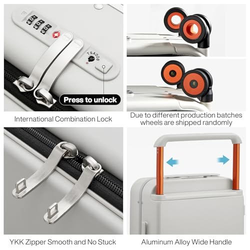 Mixi Carry On Luggage Review Wide Handle Luxury Design and Smooth Spinner Wheels Mixi Carry On Luggage Review Wide Handle Luxury Design and Smooth Spinner Wheels