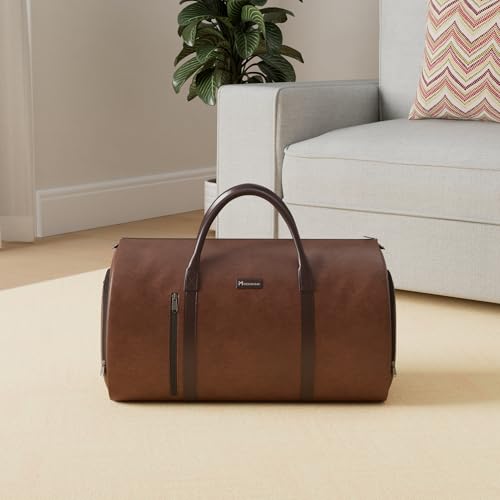 Modoker Garment Bags Review 2 in 1 Leather Duffel Carry On Travel Modoker Garment Bags Review 2 in 1 Leather Duffel Carry On Travel