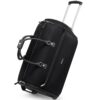 Modoker Rolling Garment Bags, Large Garment Duffle Bag with Wheels, 3 in 1 Garment Suit Luggage Bag for Women Men Business Travel Weekender, Black Modoker Rolling Garment Bags, Large Garment Duffle Bag with Wheels, 3 in 1 Garment Suit Luggage Bag for Women Men Business Travel Weekender, Black