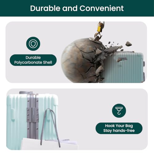 Nobl Travel Large Zipperless Check In Suitcase Review Unmatched Durability and Mobility