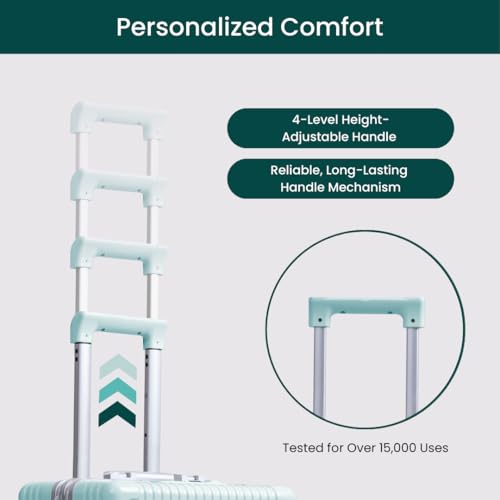 Nobl Travel Large Zipperless Check In Suitcase Review Unmatched Durability and Mobility