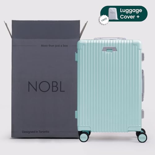 Nobl Travel Large Zipperless Check In Suitcase Review Unmatched Durability and Mobility