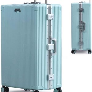 Nobl Travel Zipperless Check In Suitcase - Aluminum Frame, Check In luggage 30.25x20x12 Airline Approved by Noble Travel- Unbreakable Polycarbonate Shell- Dual TSA Locks, 360°... Nobl Travel Zipperless Check In Suitcase - Aluminum Frame, Check In luggage 30.25x20x12 Airline Approved by Noble Travel- Unbreakable Polycarbonate Shell- Dual TSA Locks, 360°...