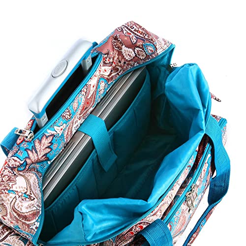 Olympia Deluxe Lightweight Rolling Overnighter Suitcase Review for Travel Enthusiasts