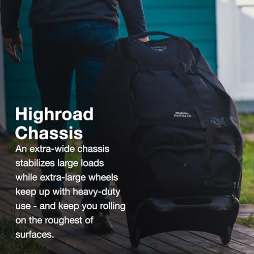 Osprey Sojourn Shuttle 100L Wheeled Duffel Luggage Review Durable and Lightweight Travel Gear
