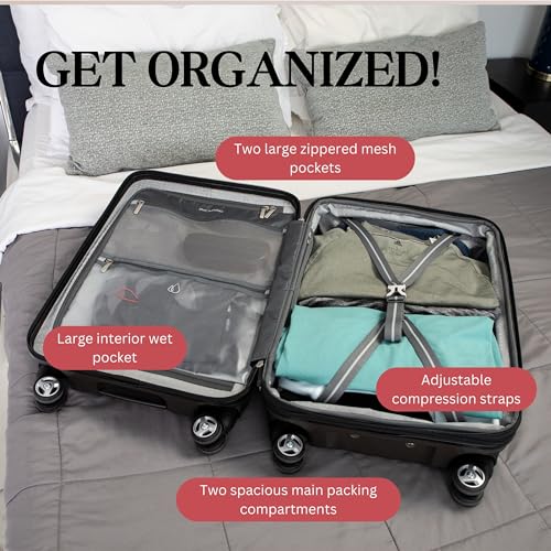 Ricardo Beverly Hills Melrose Carry-On Luggage Review Lightweight Durable Expandable Design