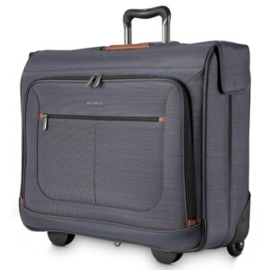 Ricardo Beverly Hills Montecito 2.0 Softside Wheeled Rolling Garment Bag for Travel, Men and Women, Built-in Suit Compartment, 23-inch Wide, Grey Ricardo Beverly Hills Montecito 2.0 Softside Wheeled Rolling Garment Bag for Travel, Men and Women, Built-in Suit Compartment, 23-inch Wide, Grey
