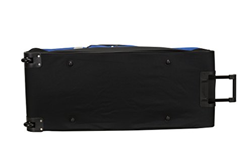 Rockland Drop Bottom Rolling Duffel Bag Review Unpacking Durability and Storage Features