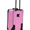 Rockland Fashion Softside Upright Luggage Set Review Expandable Pink Travel Gear Insights Rockland Fashion Softside Upright Luggage Set Review Expandable Pink Travel Gear Insights
