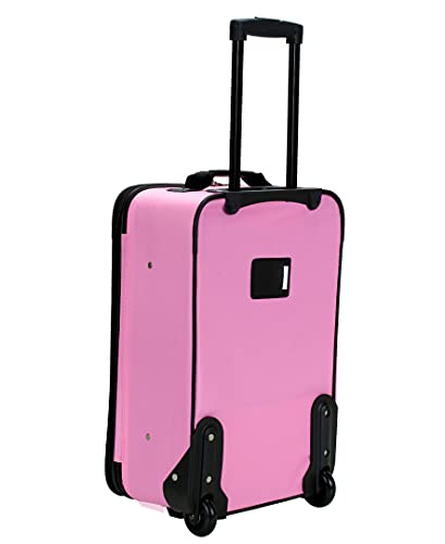 Rockland Fashion Softside Upright Luggage Set Review Expandable Pink Travel Gear Insights Rockland Fashion Softside Upright Luggage Set Review Expandable Pink Travel Gear Insights