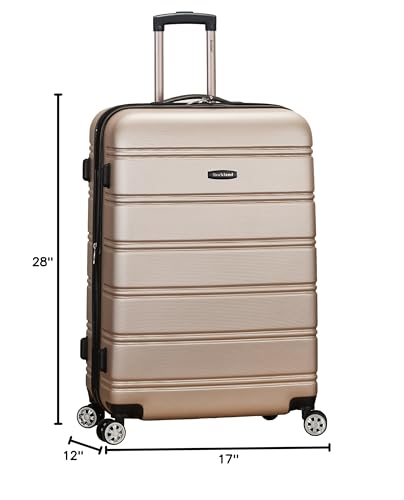 Rockland Melbourne Hardside Expandable Luggage Review Lightweight Durable ABS Spinner Wheels Rockland Melbourne Hardside Expandable Luggage Review Lightweight Durable ABS Spinner Wheels
