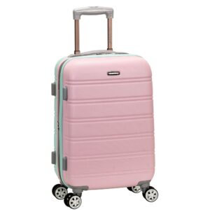 Rockland Melbourne Hardside Expandable Spinner Wheel Luggage, Mint, Carry-On 20-Inch Rockland Melbourne Hardside Expandable Spinner Wheel Luggage, Mint, Carry-On 20-Inch