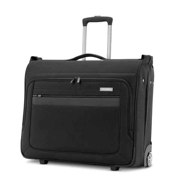 Samsonite Ascella 3.0 Softside Expandable Luggage with Spinner Wheels, 2W Garment Bag, Black Samsonite Ascella 3.0 Softside Expandable Luggage with Spinner Wheels, 2W Garment Bag, Black