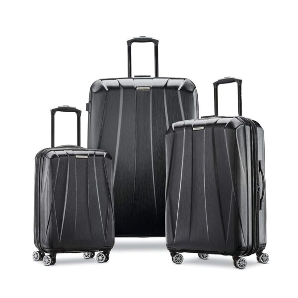 Samsonite Centric 2 Hardside Expandable Luggage with Spinner Wheels, Black, 3-Piece Set (20/24/28) Samsonite Centric 2 Hardside Expandable Luggage with Spinner Wheels, Black, 3-Piece Set (20/24/28)