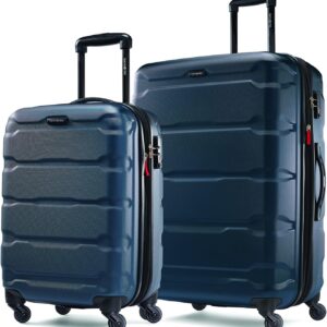 Samsonite Omni PC Hardside Spinner Set (20″/24″), Teal Samsonite Omni PC Hardside Spinner Set (20"/24"), Teal