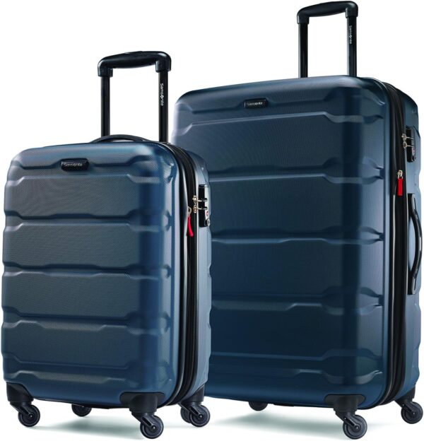 Samsonite Omni PC Hardside Spinner Set (20"/24"), Teal Samsonite Omni PC Hardside Spinner Set (20"/24"), Teal