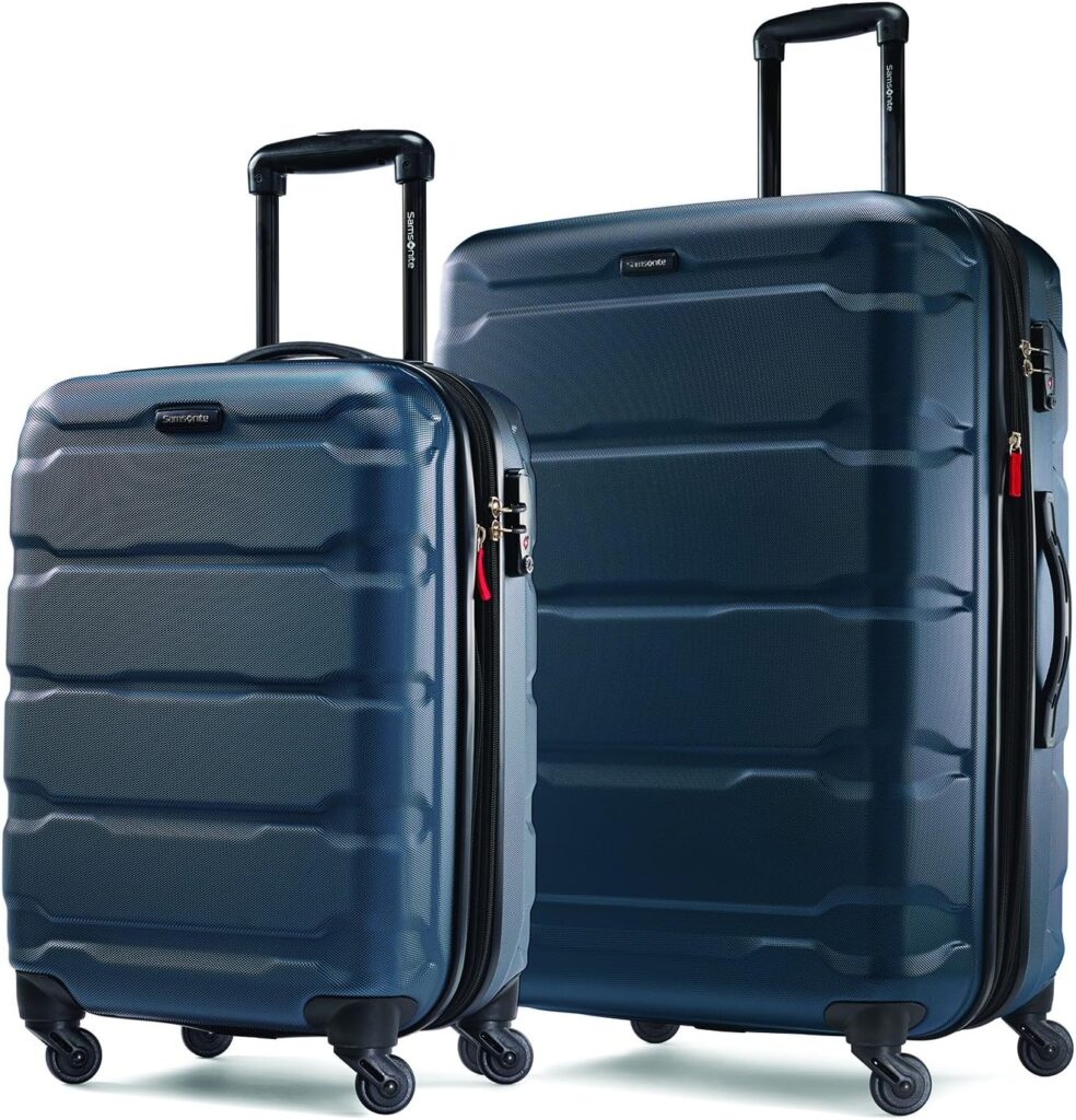 Samsonite Omni PC Hardside Spinner Set (20"/24"), Teal