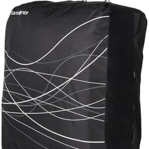 Samsonite Printed Luggage Cover, Black, Large Samsonite Printed Luggage Cover, Black, Large