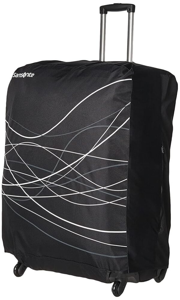 Samsonite Printed Luggage Cover, Black, Large