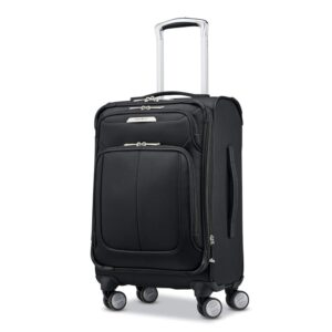 Samsonite Solyte DLX Softside Expandable Luggage with Spinner Wheels, Midnight Black, Carry-On 20-Inch Samsonite Solyte DLX Softside Expandable Luggage with Spinner Wheels, Midnight Black, Carry-On 20-Inch