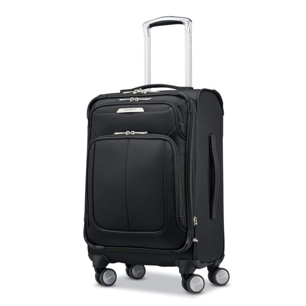 Samsonite Solyte DLX Softside Expandable Luggage with Spinner Wheels, Midnight Black, Carry-On 20-Inch Samsonite Solyte DLX Softside Expandable Luggage with Spinner Wheels, Midnight Black, Carry-On 20-Inch