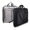 Suit Carry On Garment Bag Bundle with Gray and Black Bag for Travel & Business Trips with Shoulder Strap Suit Carry On Garment Bag Bundle with Gray and Black Bag for Travel & Business Trips with Shoulder Strap