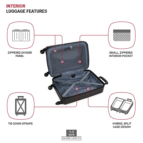 SwissGear 8018 Carry-On Luggage Review Durable Spinner Wheels and Expandable Design