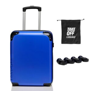 Take OFF Luggage - Personal Item Rolling Suitcase 2.0, TSA Approved, Small Carry On, Under the Seat, Hard Case with Removable Wheels, Light Weight Bag, Airplane Travel Essential... Take OFF Luggage - Personal Item Rolling Suitcase 2.0, TSA Approved, Small Carry On, Under the Seat, Hard Case with Removable Wheels, Light Weight Bag, Airplane Travel Essential...