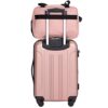 Travelers Club Midtown Hardside Luggage Set Review Stylish Rose Gold Travel Gear Travelers Club Midtown Hardside Luggage Set Review Stylish Rose Gold Travel Gear