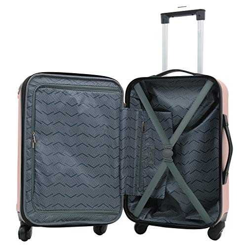 Travelers Club Midtown Hardside Luggage Set Review Stylish Rose Gold Travel Gear Travelers Club Midtown Hardside Luggage Set Review Stylish Rose Gold Travel Gear