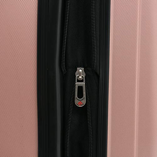 Travelers Club Midtown Hardside Luggage Set Review Stylish Rose Gold Travel Gear Travelers Club Midtown Hardside Luggage Set Review Stylish Rose Gold Travel Gear