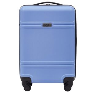 Travelers Club Spinner Luggage, Skyline Blue, 22-Inch Carry-On Travelers Club Spinner Luggage, Skyline Blue, 22-Inch Carry-On