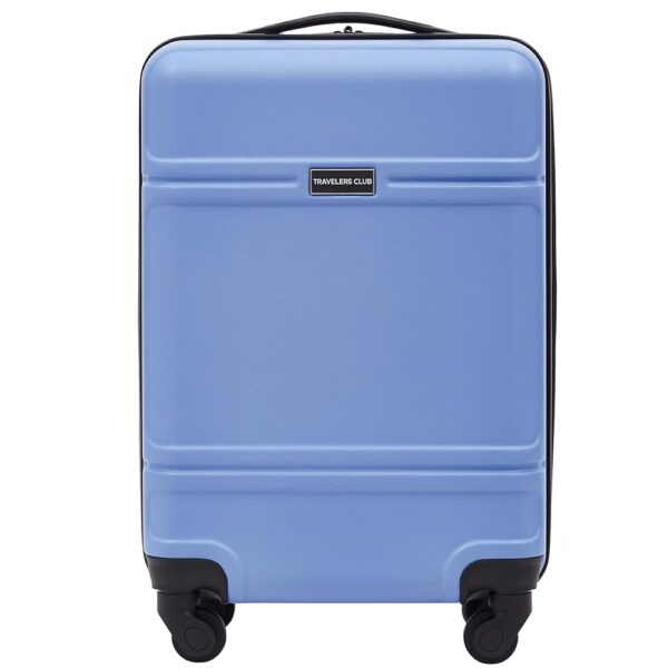 Travelers Club Spinner Luggage, Skyline Blue, 22-Inch Carry-On Travelers Club Spinner Luggage, Skyline Blue, 22-Inch Carry-On