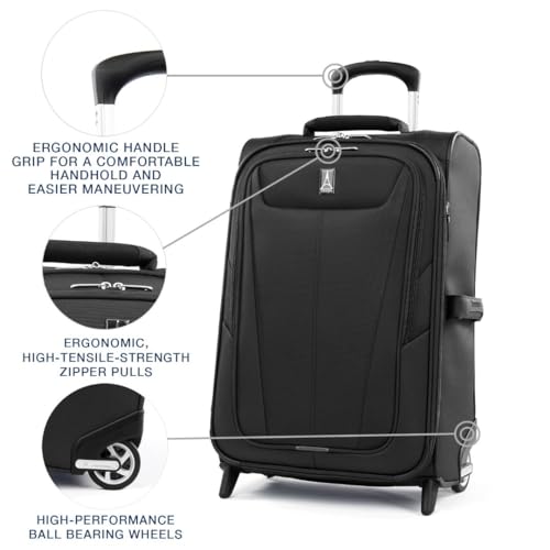 Travelpro Maxlite 5 Carry On Luggage Review Lightweight Durable Expandable Suitcase