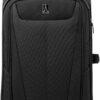 Travelpro Maxlite 5 Softside Expandable Upright 2 Wheel Carry on Luggage, Lightweight Suitcase, Men and Women, Black, Carry On 22-Inch