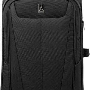Travelpro Maxlite 5 Softside Expandable Upright 2 Wheel Carry on Luggage, Lightweight Suitcase, Men and Women, Black, Carry On 22-Inch Travelpro Maxlite 5 Softside Expandable Upright 2 Wheel Carry on Luggage, Lightweight Suitcase, Men and Women, Black, Carry On 22-Inch